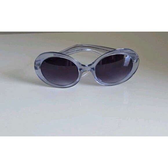 Thierry Mugler Vintage Futuristic Cateye unisex Sunglasses TR 201403 In Crystal main image 7